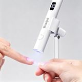 Beautpal Çivi Için El Uv Işığı, Mini Tırnak Kurutucu, Manyetik Standlı, LCD Ekran, Kablosuz Şarj Edilebilir, USB Jel Tırnak Lambası, Ev Kendin Yap Man - Standart