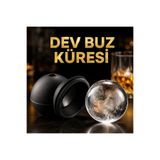 Beauty Box 1 Adet 4.5 cm Dev Buz Küresi Silikon Kalıbı – Premium Ice Ball Maker Viski, Kokteyl, Kahve ve Soğuk İçecekler İçin