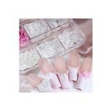 Beauty Box İnci Boncuk Aşk Kalp Tırnak Süsleri Nail Art Resin Art Tırnak Süsleme Kalıcı Oje Protez Göz Makyajı