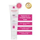 Beauty Collection Yaşlanma ve Kırışıklık Karşıtı C Vitamini Hyaluronik Asit ve Kolajen İçeren 3 in 1 Krem 50 ml