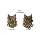 Beauty Dreams Bd-123 Pratik Misinalı Yarım Ay Postiş KOYU ALTIN SARISI