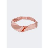 Beauty Pillow %100 İpek Saç Bandı Pembe Renk
