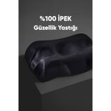 Beauty Pillow Kırışıklık Önleyici Ortopedik Güzellik Yastığı - Siyah %100 Ipek Kılıf
