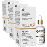Beauty Profesyonel Bakım C Vitamini Yüz Bakım Serumu 30 ml (3 Paketi) - Option-1