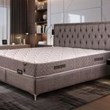 Beauty Sleep Aspendos Serisi 140*200 Yatak Baza Başlık Seti