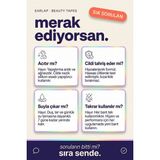 Beauty Tapes EARLAP Baby Devam Bandı, 20 Adet Yedek Bant, Kepçe Kulak Bandı Yedek Yapışkan, Hipoalerjenik, EARLAP Baby ile Uyumlu