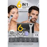 Beauty Vogue Drs 6in1 Dermaroller System Set Black - Gri