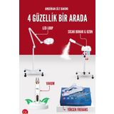Beauty Vogue Vapozon Ozonlu Yüz Cilt Buhar Makinesi - Yüksek Frekans - Loop Büyüteç - Vakum Siyah Nokta