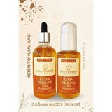 Beauty Voice Saf Keten Tohumu Yağı 200 ml - Losyon Pompalı ve Damlalıklı Şişe