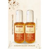 Beauty Voice Saf Keten Tohumu Yağı - Losyon Pompalı Şişe 100 ml - Kilitli Başlık - 2'li