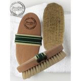 Beautysev %100 Doğal At Kılı Selülit Fırçası Unisex 1 Adet Bez Çanta Hediyeli Etkili Bakım