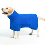 BEAUTYZOO Küçük Orta Büyük Köpekler için Köpek Kurutma Montu Bornoz Havlu, Mikrofiber Hızlı Kuruyan Süper Emici Evcil Hayvan Köpek Banyo Havlusu, Ayarlanabilir Yüksek Yaka ve Göbek Hızlı Kuruyan Köpek