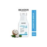 Beaver Coconut Oil Şampuan 350ml | Boyasız Kuru Saçlara Günlük Nem Ve Hafif Temizlik