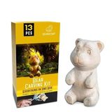 Beavercraft DIY05 Ahşap Ayı Figürü Oyma Hobi Seti