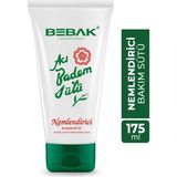 Bebak 175 ml Acı Badem Nemlendirici Bakım Sütü Normal Ciltler İçin Derinlemesine Nemlendirici