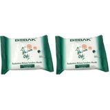 Bebak 2x20'li Acı Badem Sütlü Makyaj Temizleme Mendili