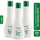 Bebak Karma Ciltler İçin Acı Badem Özlü Yüz Temizleme Sütü - Makyaj Temizleme ve Nemlendirme, 3 x 215 ml