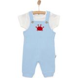 Bebbek Erkek Salopet-Tshirt Erkek Bebek - 3 Ay - Ekru