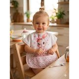 Bebe-chi Laura Baby Kısa Kollu Sıvı Geçirmez Mama ve Aktivite Önlüğü - Çok Renkli - 6 - 24 Ay