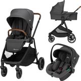 Bebe Confort Luvia Trio 3'ü 1 Arada Seyahat Sistem Bebek Arabası Mineral Graphite