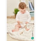 Bebe Marin Seashell Müslin Bebek Battaniyesi Antartik 120x120 cm