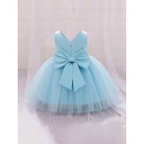 Bebe Mavisi Kız Bebek Anvelop Mini Elbise Doğum Günü Elbise - 1 - 2 Yaş