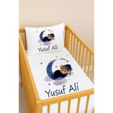 Bebe wini İsimli Bebek Nevresim Takımı (70x120 cm) Park Yatak Nevresim Seti