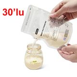 Bebebao 200 ml 30 Adet Anne Sütü Saklama Poşeti