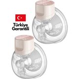 Bebebao Express x 2 Adet 180 ml Elektrikli Göğüs Pompası Süt Pompası - Beyaz