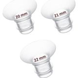 Bebebao P1 20-21-22 mm Silikon Başlık