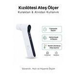 Bebebao Protemp Medikal Dijital Ateş Ölçer – Kulaktan Ve Alından Ölçüm, Temassız Infrared