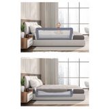 Bebeck 150CM. Gri , Katlanabilir, Yatak Bariyeri 150 Cm. Bariyer