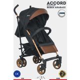 Bebeck Accord Baston Bebek Arabası Kahve