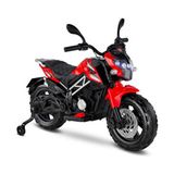 Bebeck Babyhope 447 12V Motocross Cross Akülü Motor Tek Kişilik Güçlü Eğlence ve Konforlu Sürüş - Kırmızı