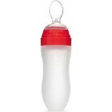 Bebedor 120ML Silikon Kaşıklı Biberon 1 Adet Yumuşak Silikon ile Doğal Beslemeye Destek