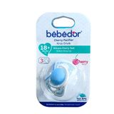 Bebedor +18 Ay Mavi Kiraz Uçlu Emzik