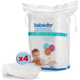 Bebedor 240 Adet 4x60 Bebek Temizleme Pamuğu
