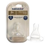Bebedor 301 Yavaş Akış Silikon Biberon Emziği 0 Ay+ FAR3010