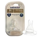 Bebedor 301 Yavaş Akış Silikon Biberon Emziği 0 Ay+