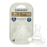 Bebedor 303 Hızlı Akış Silikon Biberon Emziği 6 Ay+