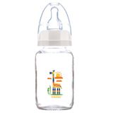 Bebedor 30302 Desenli Orta Akiş 120 ml Cam Biberon