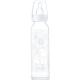 Bebedor 41302 Isıya Dayanıklı 250 ml Beyaz Cam Biberon