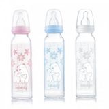 Bebedor 41302 Orta Akış Isıcam 250 ml Mavi Karma Renk Biberon