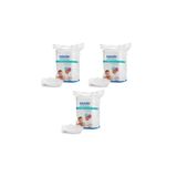 Bebedor 60 x 3 Paket Bebek Temizleme Pamuğu