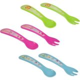 Bebedor 9556 Zoo Yeşil İlk Çatal ve Kaşığım