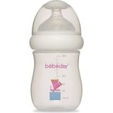Bebedor 97322 Pembe Desenli Geniş Ağızlı 180 ml PP Biberon