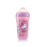 Bebedor B-8509 Pembe Yalıtımlı Akıtmayan Yumuşak Uçlu Alıştırma Bardağı