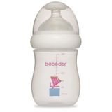 Bebedor Desenli Geniş Ağızlı PP Biberon 180ml, Pembe