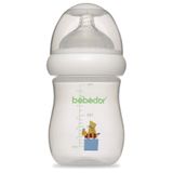 Bebedor Desenli Geniş Ağızlı PP Biberon 180ml, Sarı