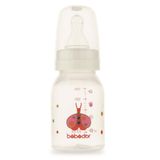 Bebedor Desenli PP Biberon 125ml, Kırmızı